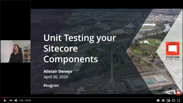 SUGCON Unit Testing Sitecore Components